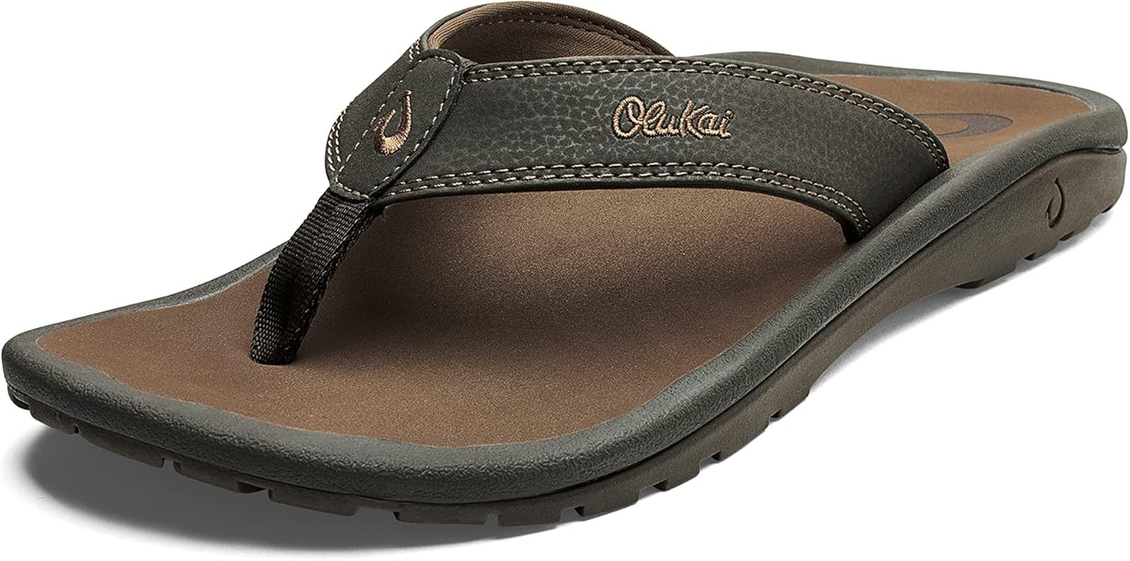 Ohana Men'S Beach Sandals, Water Resistant Flip Flops, Arch Support & Comfort Fit, Lightweight & Durable, Enhanced Grip & Traction