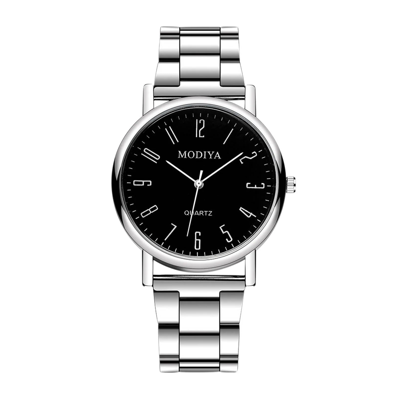 Men'S Fashion Stainless Steel Watches Casual Mens Womens Watches Gifts for He Her Valentine'S Day Gift