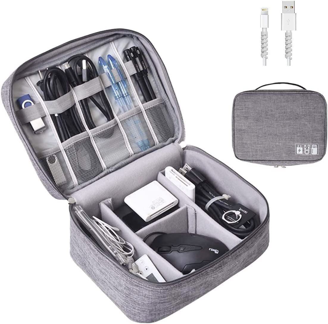 Electronics Organizer,  Electronic Accessories Bag Travel Cable Organizer