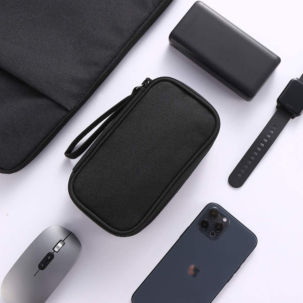 Electronics Travel Organizer, Tech Accessories Pouch Bag for Cables/Charger 