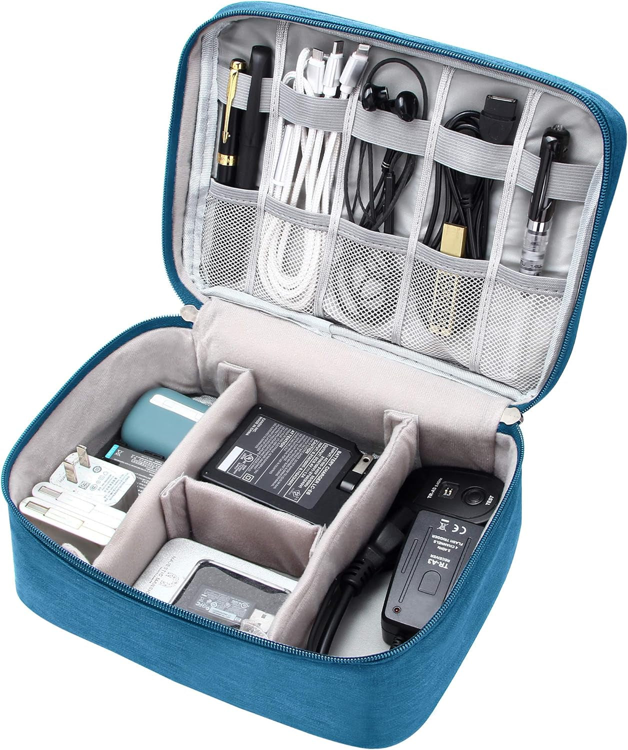 Electronics Organizer Travel Cable Organizer Bag for Electronics Accessories