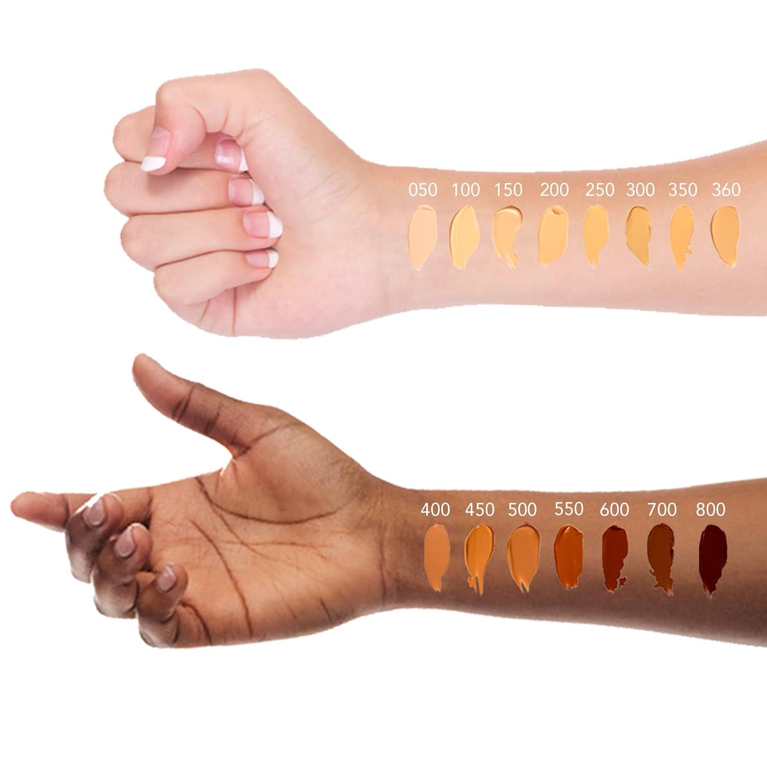  Vegan Matte Liquid Foundation - Face Makeup, Full Coverage Foundation Makeup, 