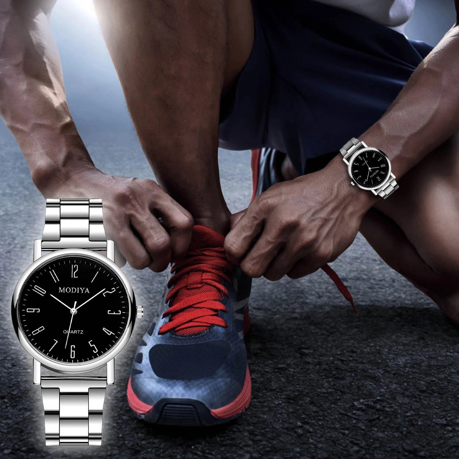 Men'S Fashion Stainless Steel Watches Casual Mens Womens Watches Gifts for He Her Valentine'S Day Gift