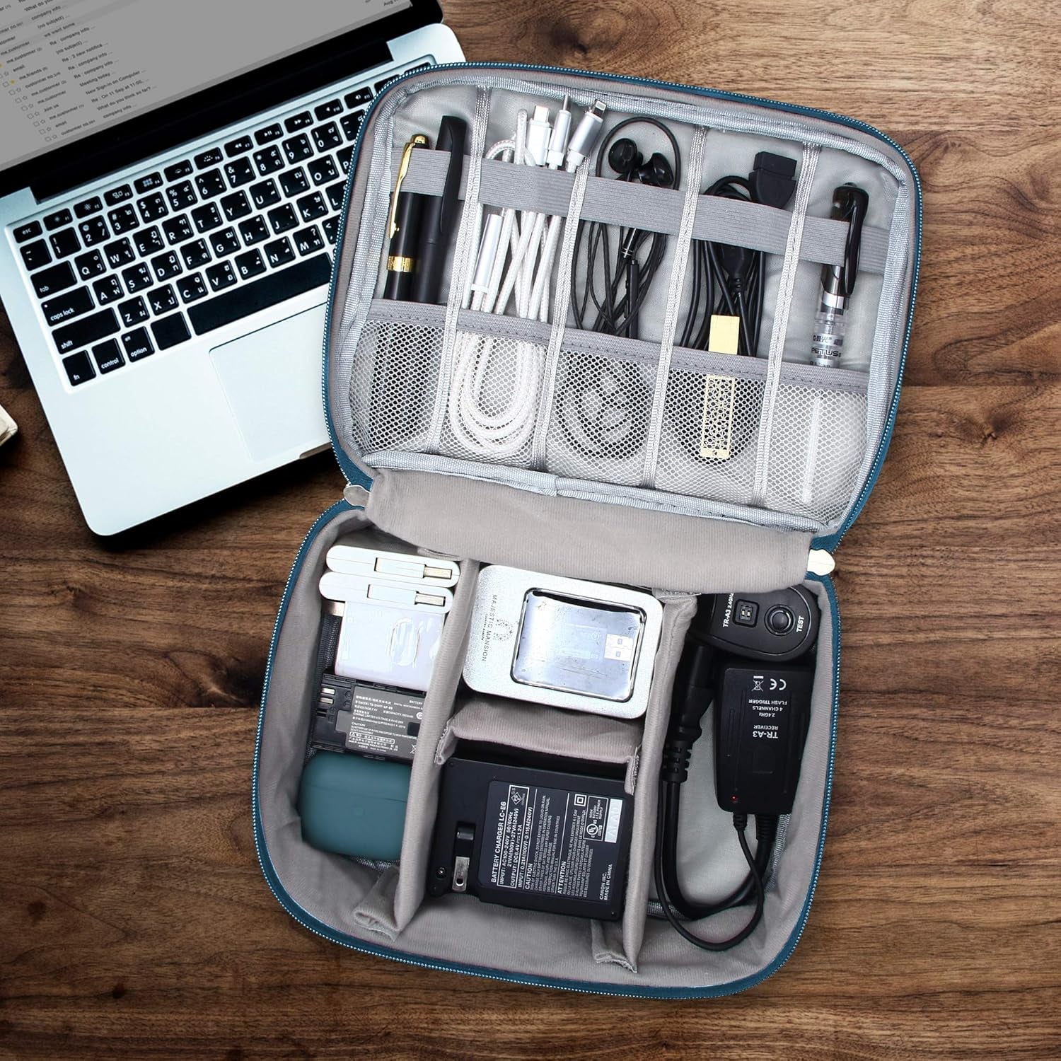 Electronics Organizer Travel Cable Organizer Bag for Electronics Accessories
