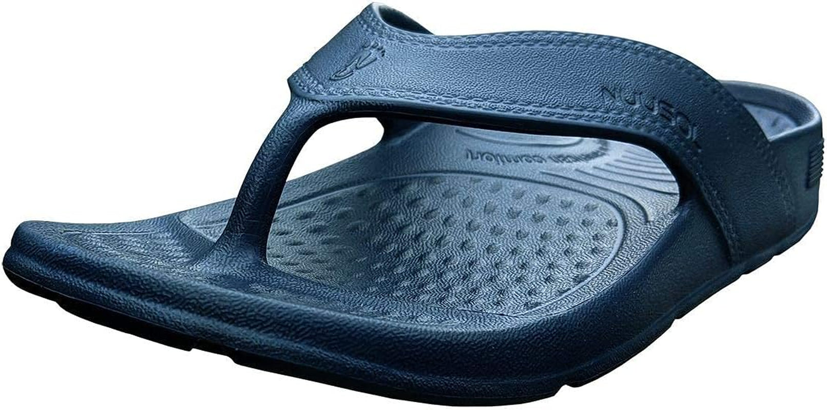 Unisex Cascade Flip Flops; Non-Slip Hiking/Plantar Fasciitis Footwear; Soft Cushion, Lightweight & Comfortable; Arch Support & Textured Footbed, Pain Relief for Joint, Neck & Back Injuries