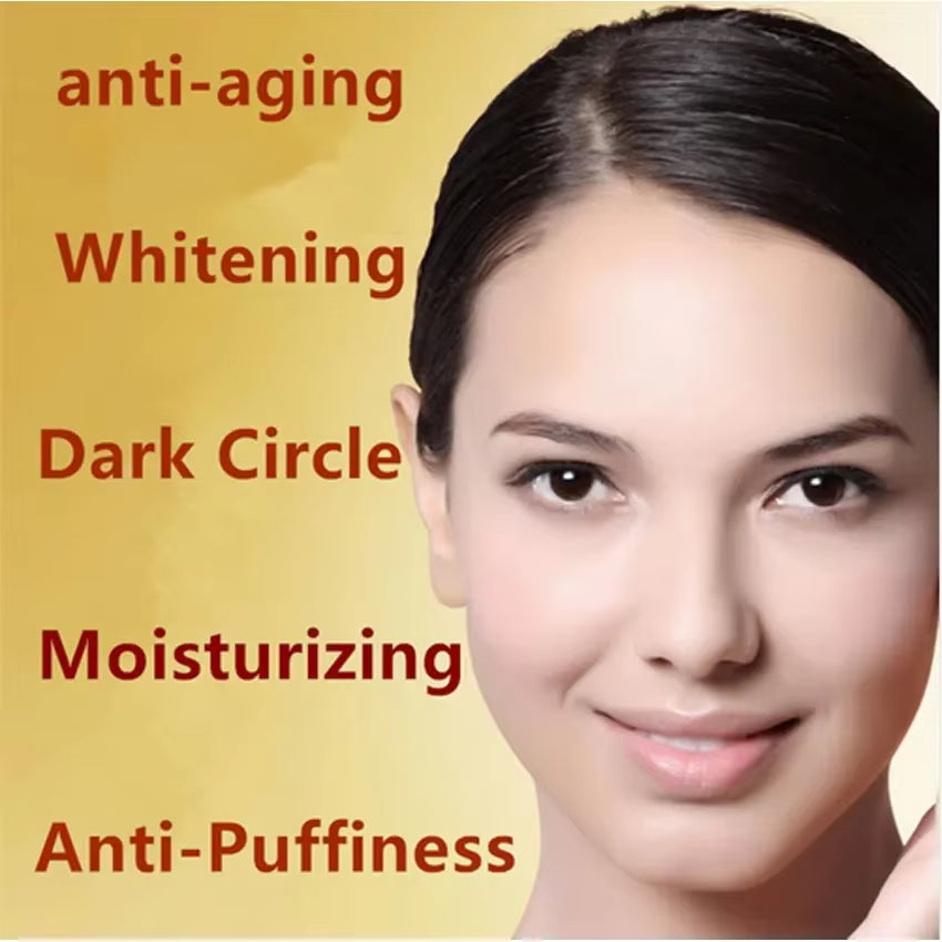 BIOAQUA 80 Pcs/ Bottle Gold Collagen Gel Osmanthus Eye Mask Women Whey Protein Face Care Sleep Patches Health Mascaras