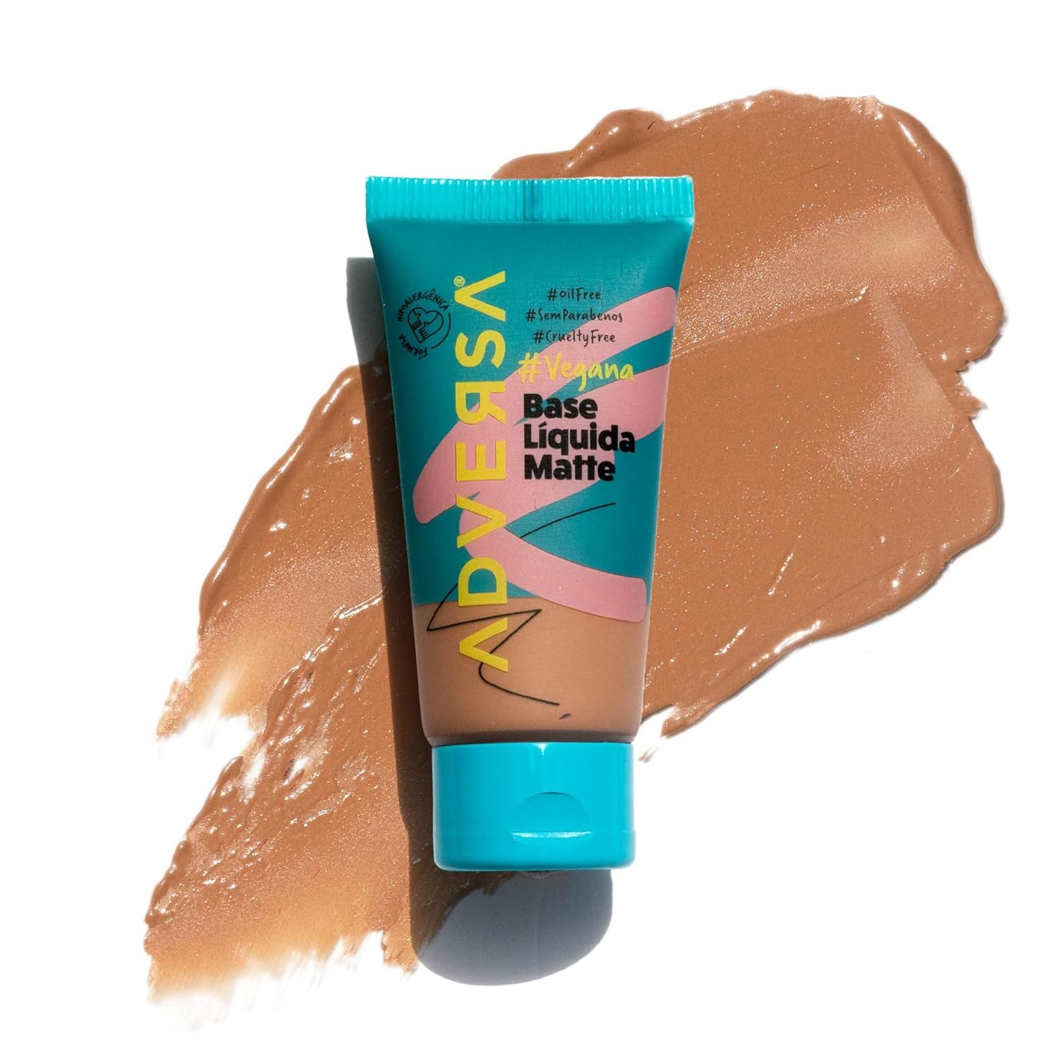  Vegan Matte Liquid Foundation - Face Makeup, Full Coverage Foundation Makeup, 