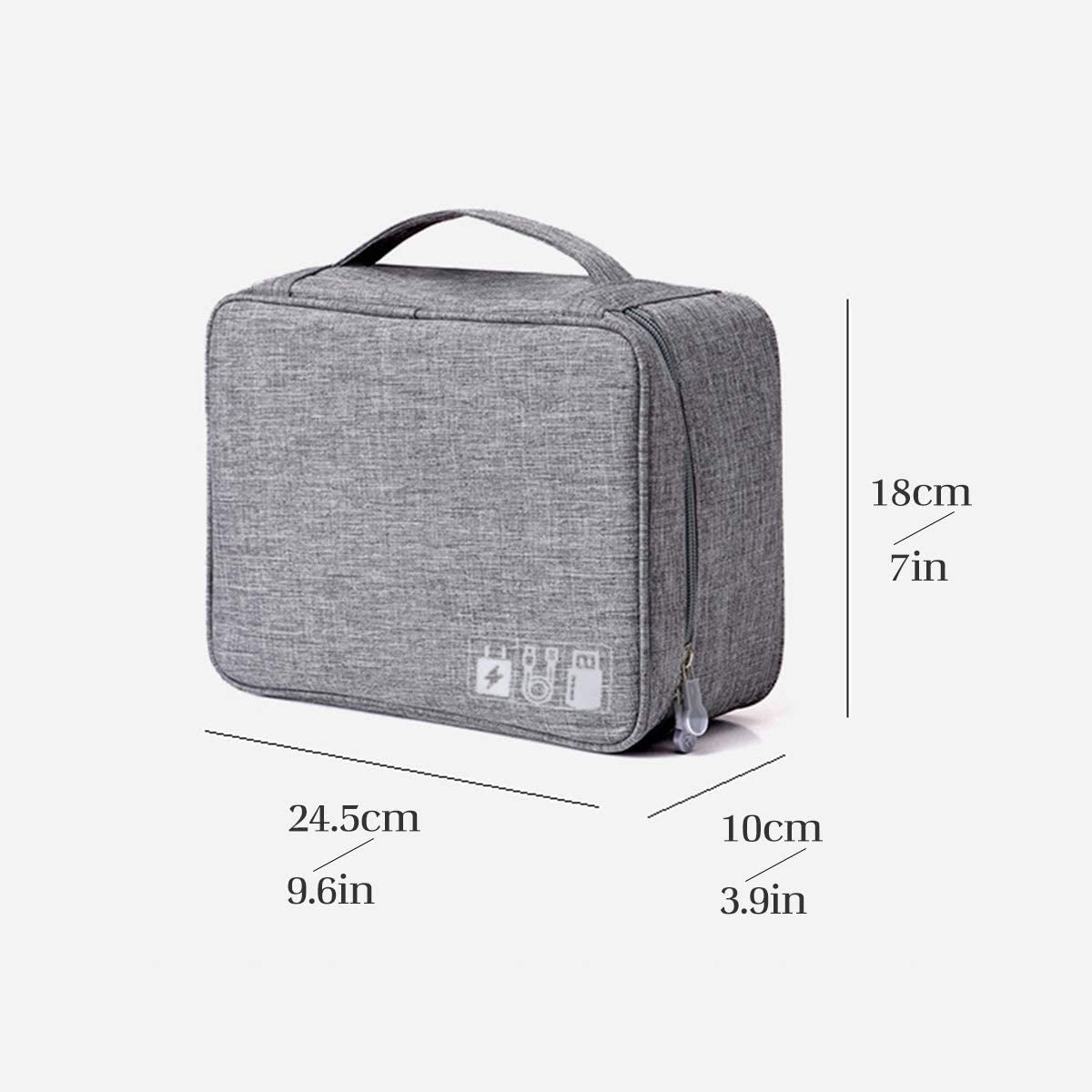 Electronics Organizer,  Electronic Accessories Bag Travel Cable Organizer