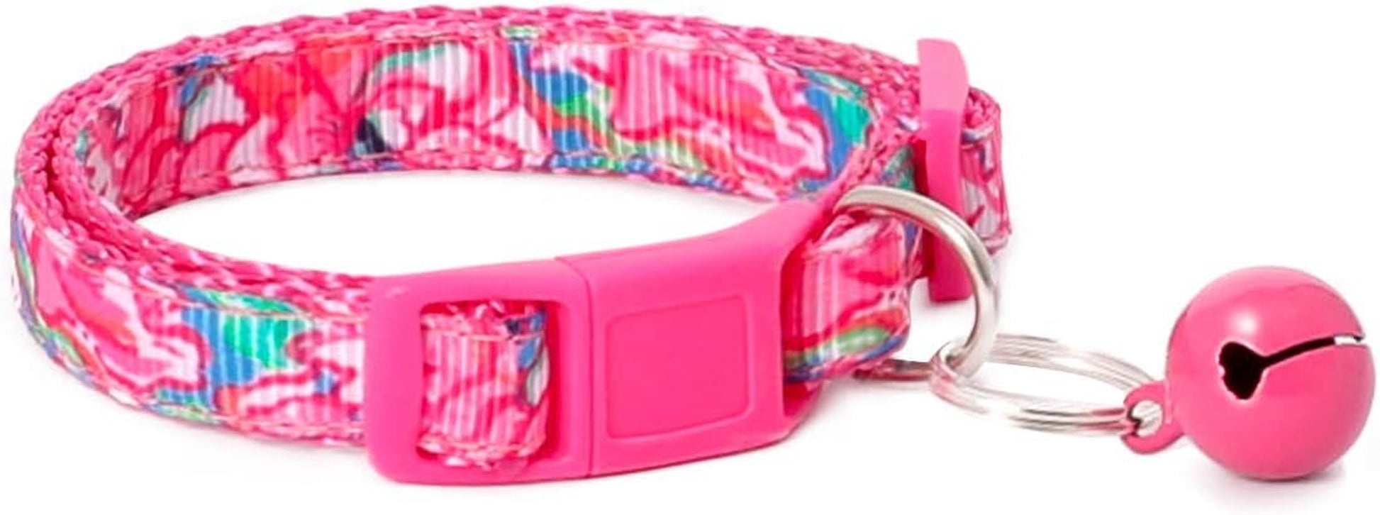 Pet Supplies, Designer Collection Cat Collar, XXS, Pink, Aloha Hawaii