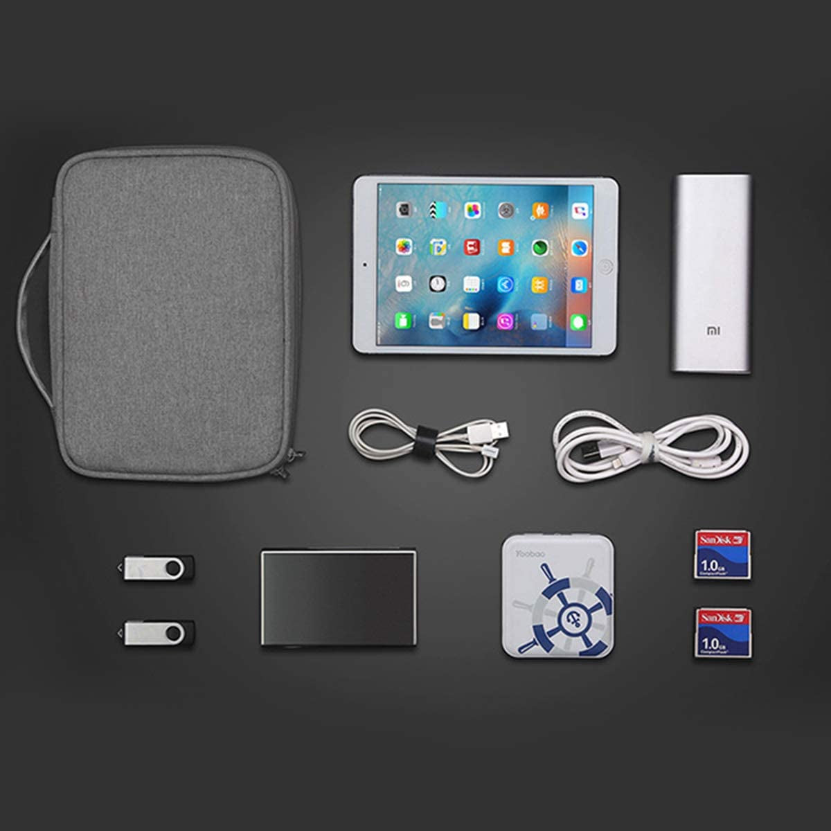 Electronics Organizer,  Electronic Accessories Bag Travel Cable Organizer