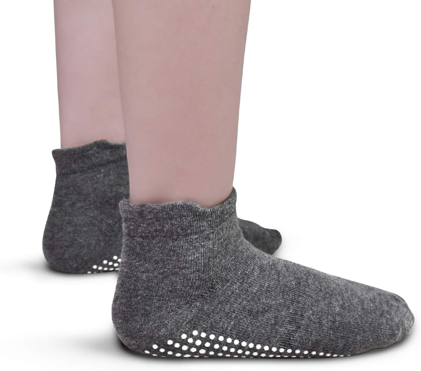 Non Slip Toddler Socks 12 Pairs Kids Grip Sock for Boys Girls Baby Ankle 