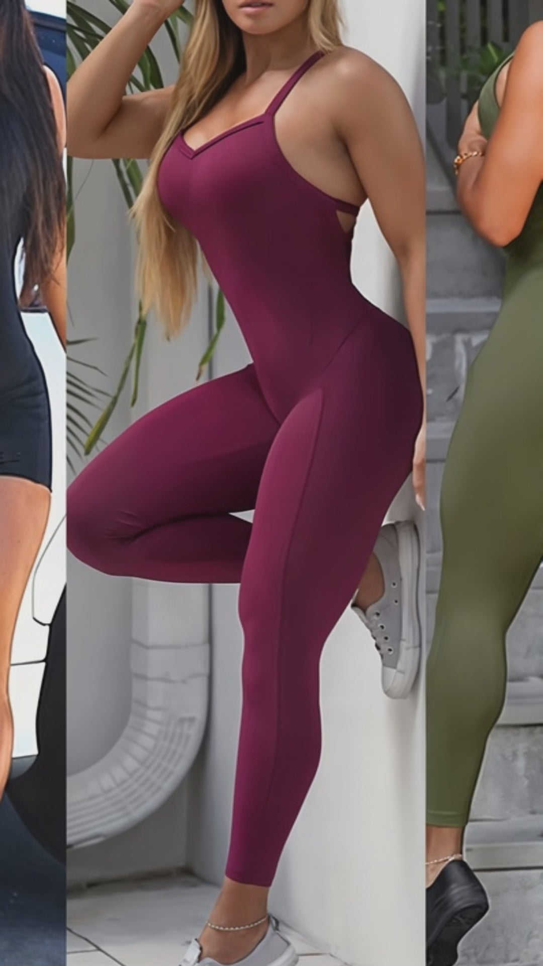 Backless Sports Woman 2023 Lycra Fitness Overalls One Piece Jumpsuit Shorts Sport Outfit Gym Workout Clothes for Women Sportwear